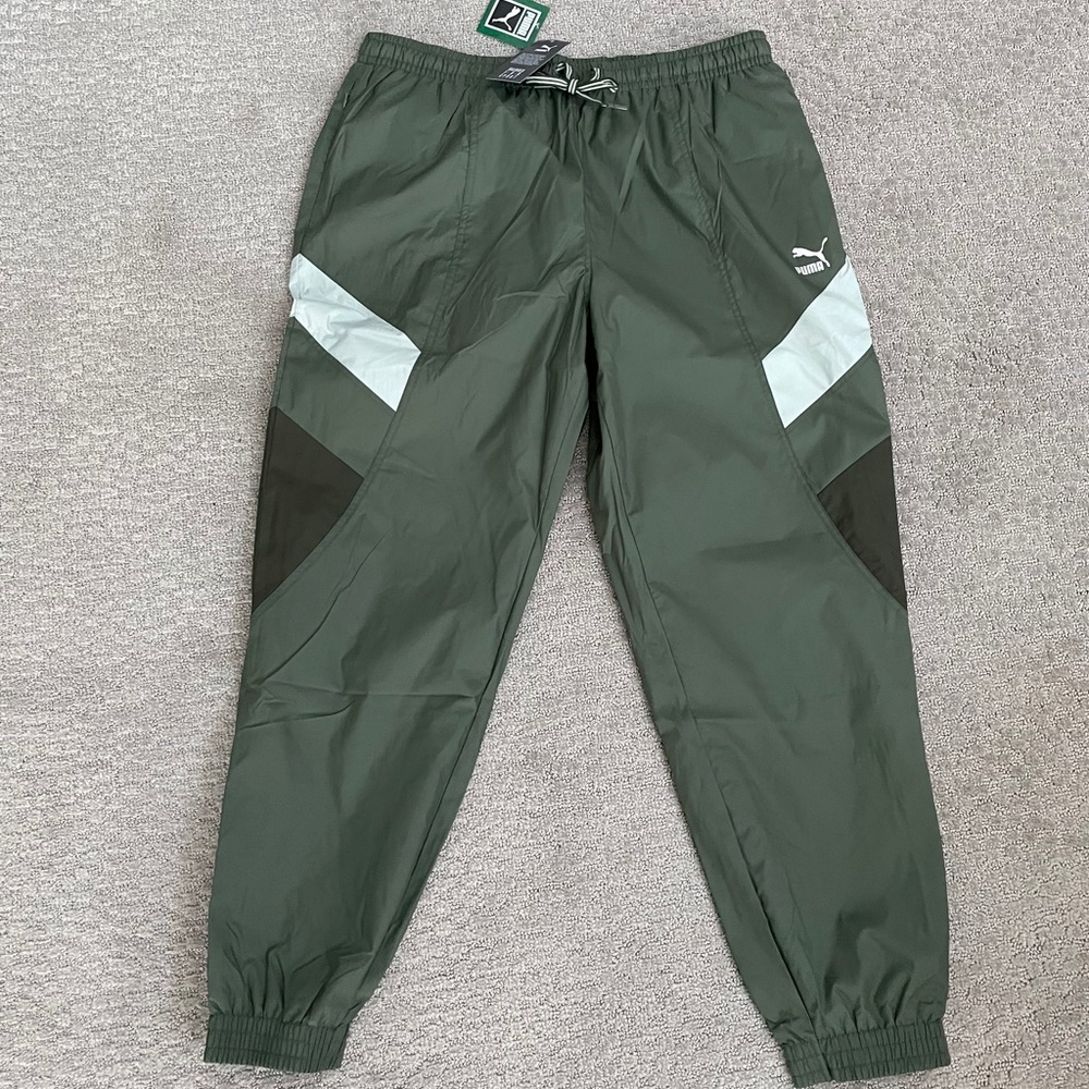 Puma lined wind pants